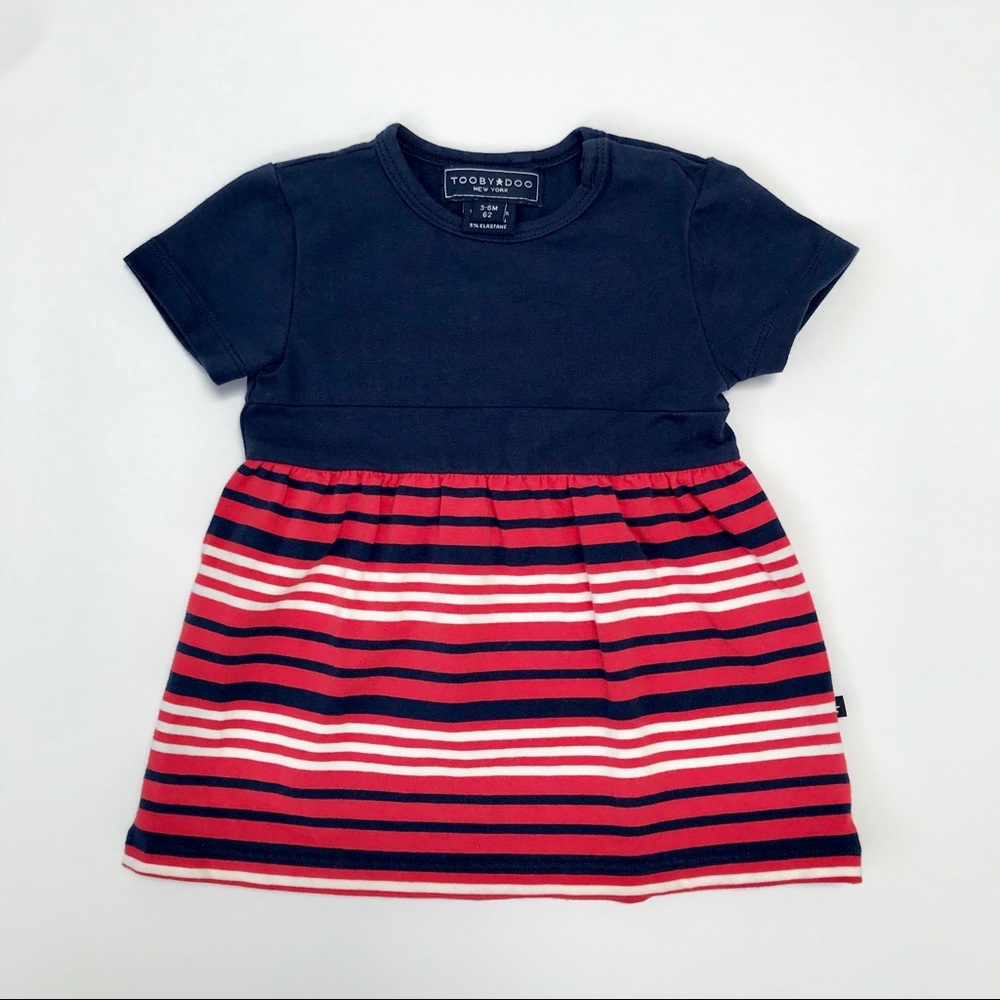 Toobydoo New York dress 3-6/6-12 months